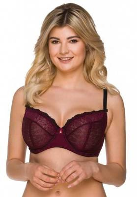 2205 Sutien moale Lupoline-maroon