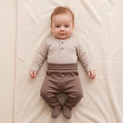 228010 Nicol FARMA Pantaloni scurți pentru bebeluși 100% bumbac gri închis
