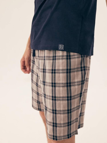 42617 Pijamale premium pentru bărbați Dexter Henderson - bleumarin