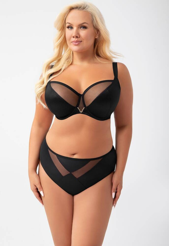 K 564 Vicky Sutien moale Gorsenia negru