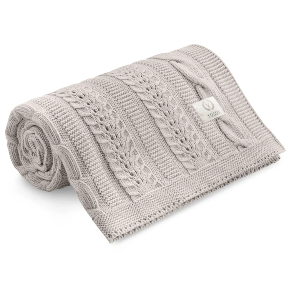 Pătură Dreamy Bamboo Yosoy bej deschis – moale, respirabilă, sigură pentru copii