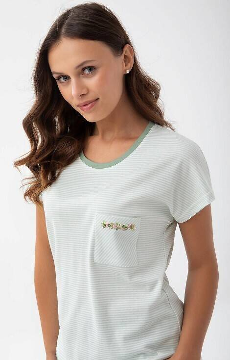 323 Luna pijamale dama - verde