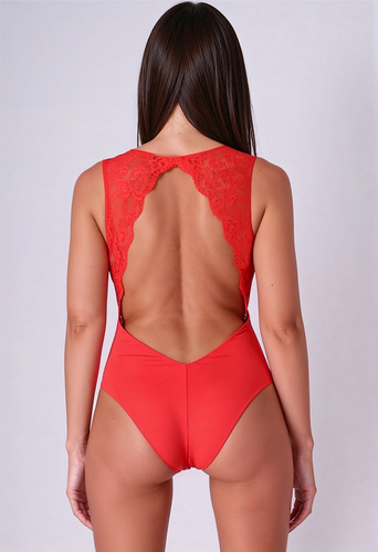 Body Evalie Red Passion Red – body elegant pentru femei