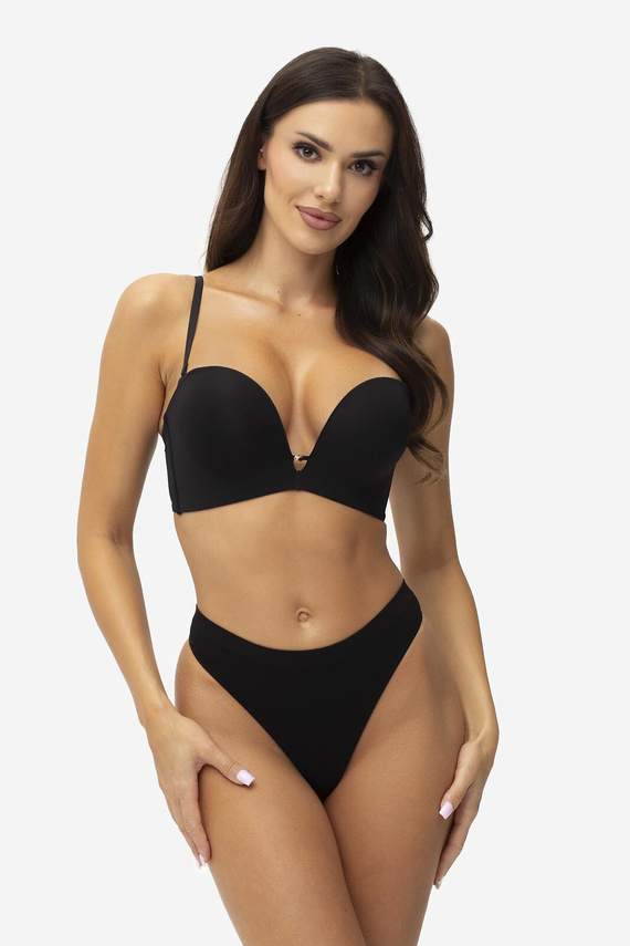 Sutien Joyce Double Push-Up Gatta – semi-corset, decolteu adânc
