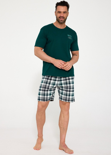 Pijama bărbați Cornette 326/212 Montana 100% bumbac mânecă scurtă