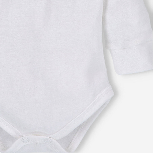 ABN-5265/ECR Body Nini din bumbac organic ecru Wild Animals