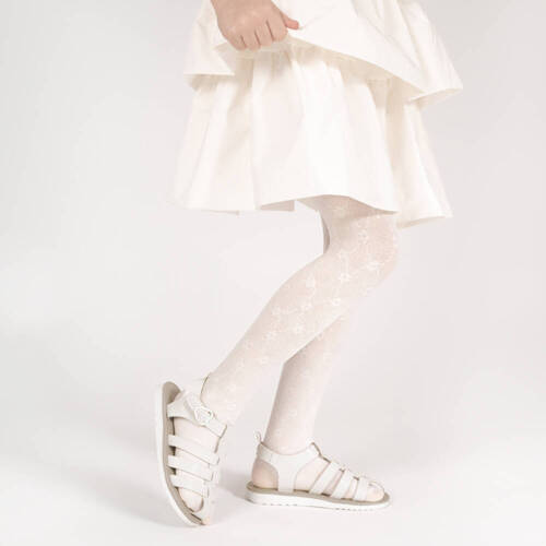 141801 W1 Nicol colanti jacquard - crem