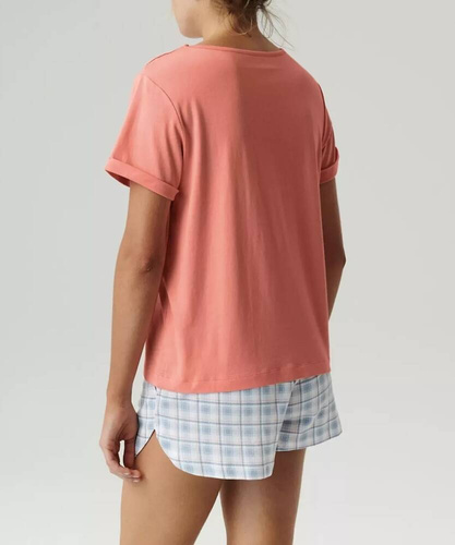 NLP-497 Pijamale pentru damă Atlantic-coral