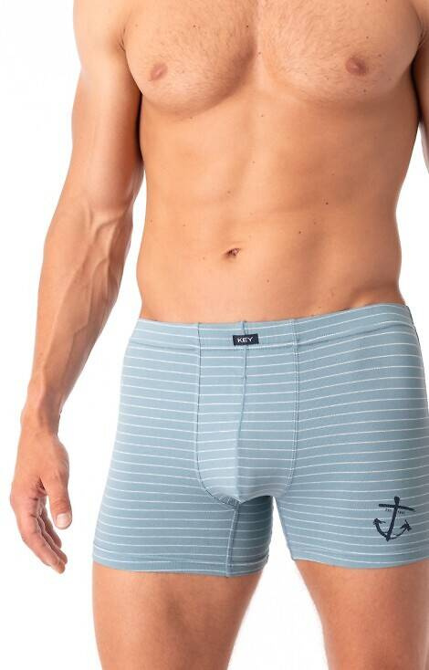 Boxer bărbați MXH 251 Key - gri