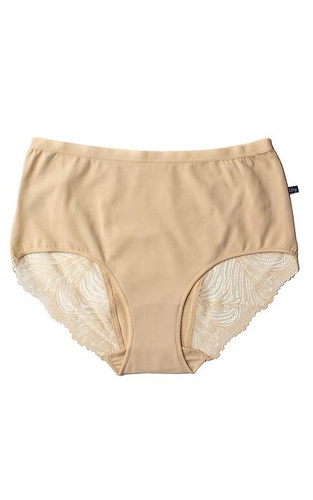 Chilot damă LPF 112 Key maxi bikini din bumbac – confort stabil, set 2 bucăți