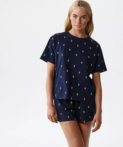 Pijama damă Atlantic NLP-510 bumbac 100% șorturi confort
