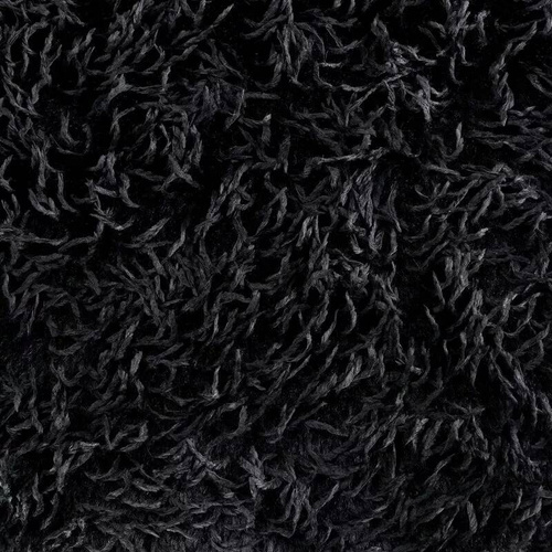 Pătură Adore, shaggy, blană, eurodrape, neagră