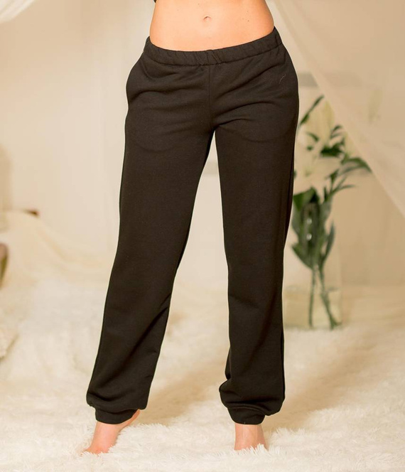 Pantaloni de trening Santiago Kalimo - negru