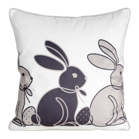 Fata de perna Spring 4 Paste din catifea cu imprimeu euro, perdele bej