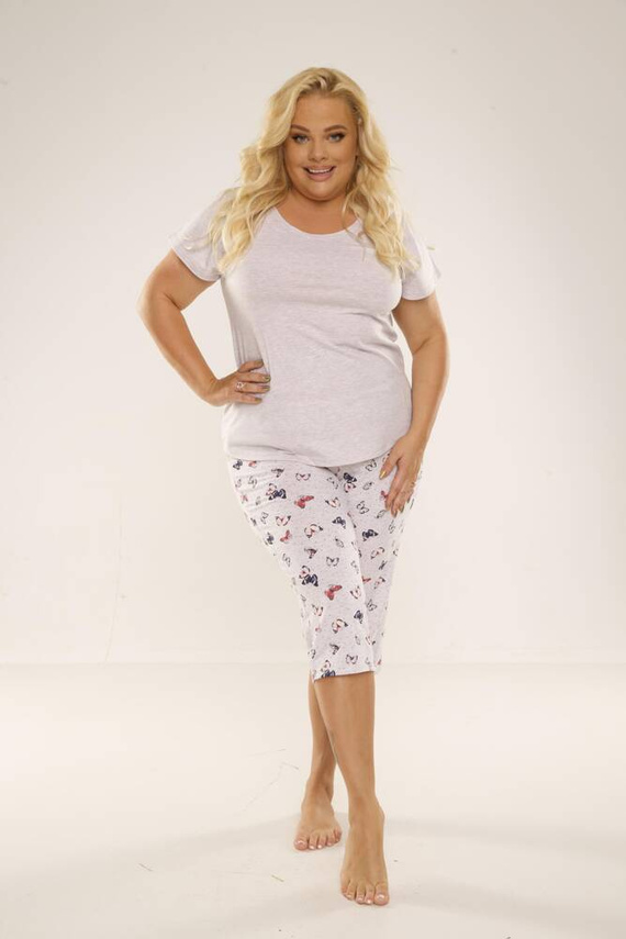 483 Mariposa Forex Pijama pentru femei - bej melange