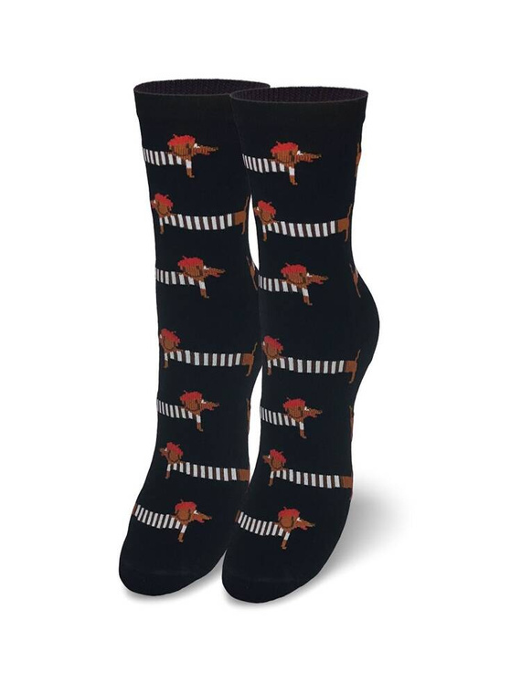 0200-141 Ciorapi dama Teckel Milena - negri