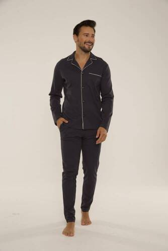 729 Norberto Pijama pentru bărbați De Lafense - grafit