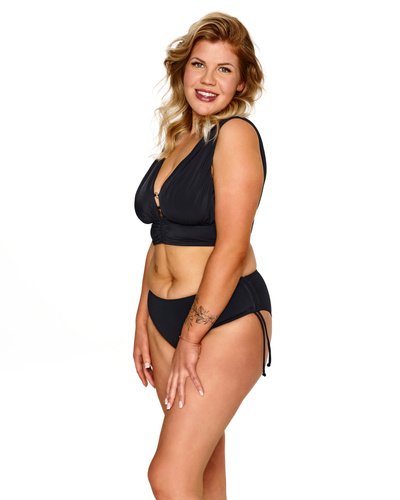 Sutien costum de baie Lupoline Bahama Top Big negru soft
