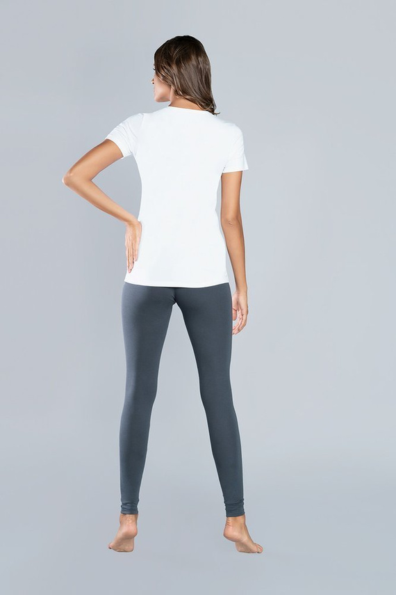 Ibiza Ladies tricou cu mânecă scurtă Italian Fashion - albastru marin