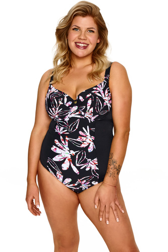 Costum de baie întreg Rosa Big Lupoline, modelator pentru bust mare