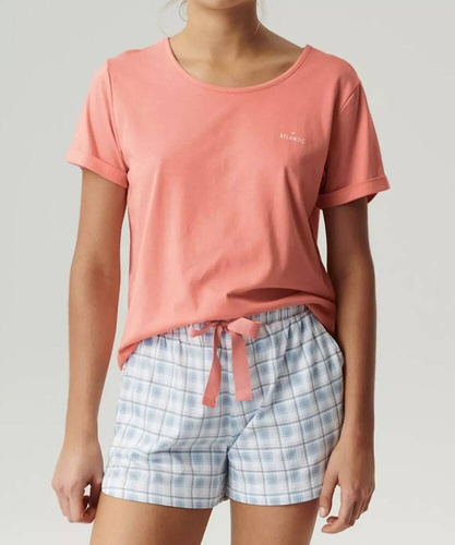 NLP-497 Pijamale pentru damă Atlantic-coral