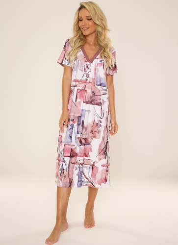 776 Violet De Lafense cămașă de noapte - berry