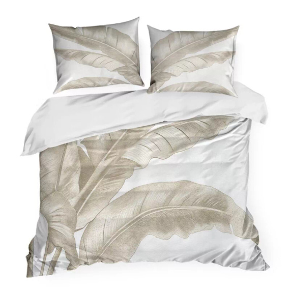 Eurofirany SPRING 102 lenjerie pat 100% bumbac satinat Oeko-Tex