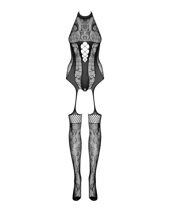 F240 Bodystocking Obsessive - czarny