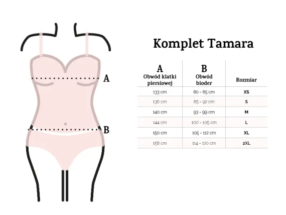 Komplet Dkaren Tamara 3 bumbac bordo cu dantelă, șorturi - bordo