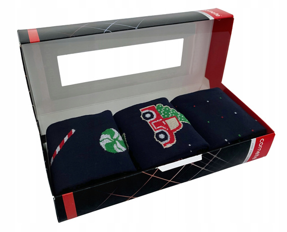 Șosete A63 Premium A'3 Cornette - bleumarin (auto)