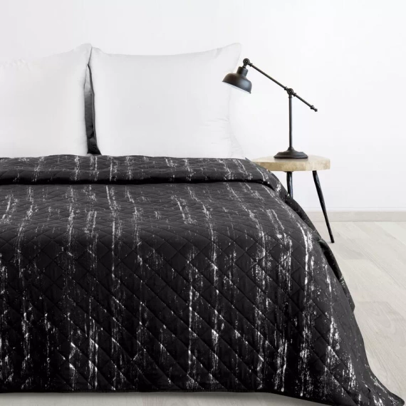 Blink 1 cuvertură de pat decorativă Design91 negru/argintiu