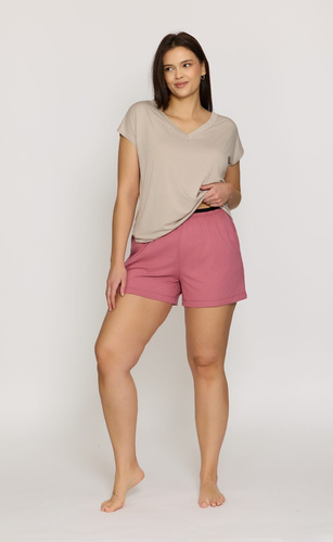 Pantaloni scurți pijama damă Mila PDI1 mefemi – viscoză, confort