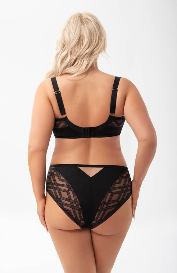 Sutien negru moale Gorsenia K 897 Estelle