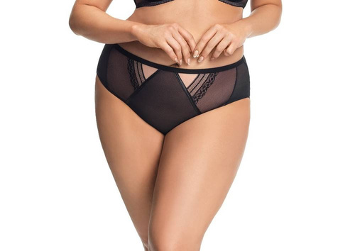 Gorsenia K 672 Martynika Chiloți de damă - negru