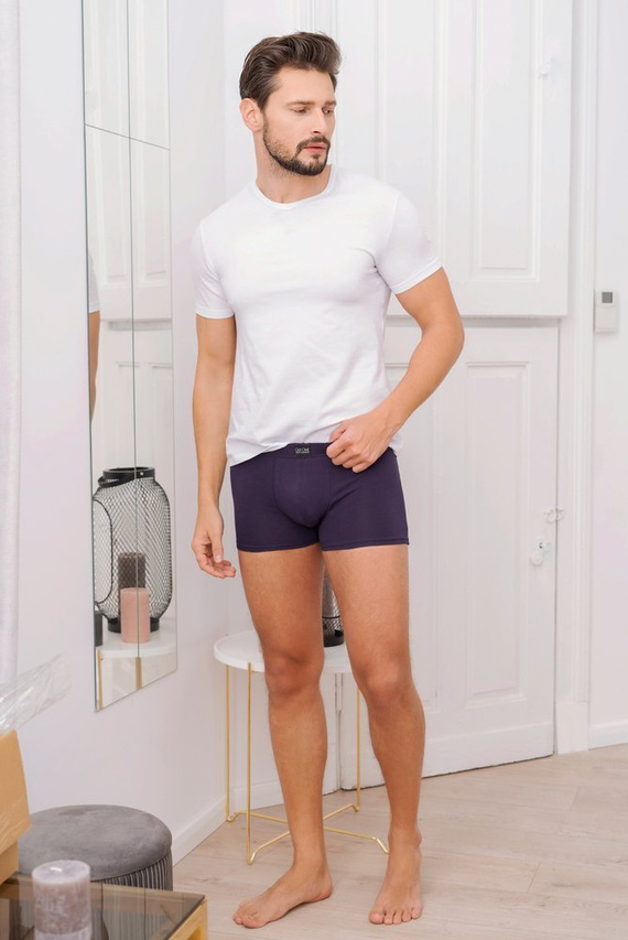 Ikar Tricou cu mânecă scurtă pentru bărbați Italian Fashion - alb 