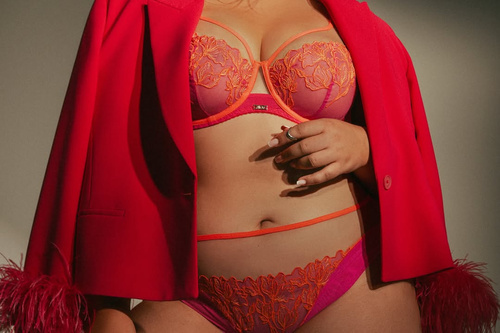 Sutien 2162 Glowing Soft – moale, dantelă, fără burete