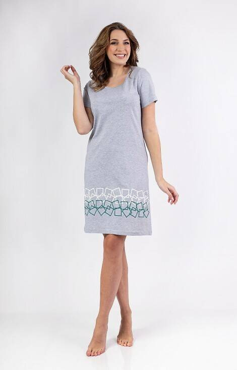 156 Cămașă de noapte Regina - melange deschis