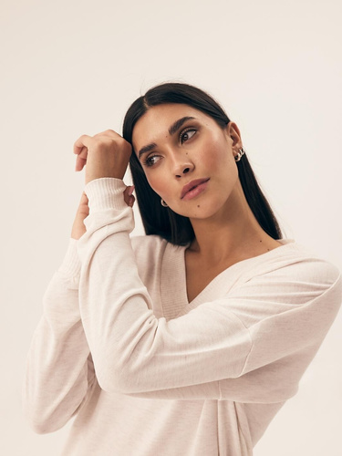 43017 Pijamale de damă Boar Henderson - crem