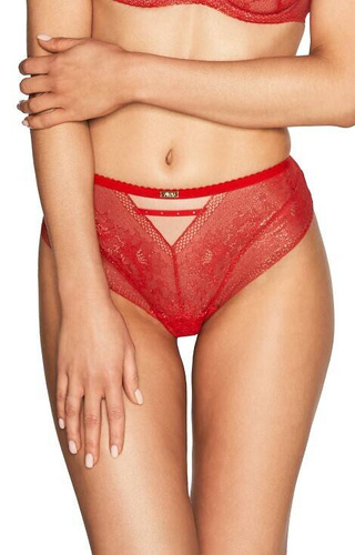 2127/B Chiloți brazilieni Ava pentru femei - roșii