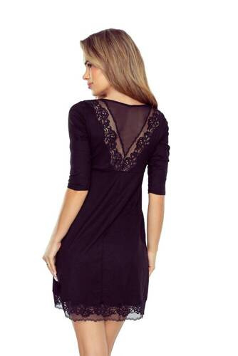 Cămașă de noapte Frida Eldar - neagră