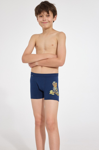 Cornette Kids Boy 700/158, 701/158 Gangsta 2 boxeri băieți din bumbac cu print
