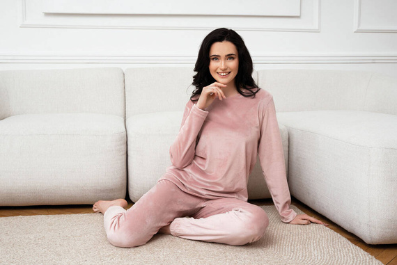 Set pentru femei Akara Italian Fashion - roz pudră 