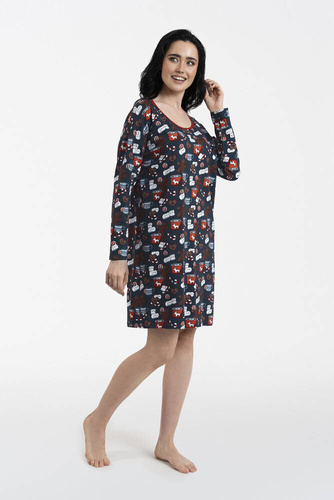 Makala cămașă de noapte Italian Fashion - print