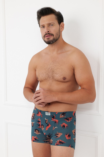 Boxeri bărbați Angus Italian Fashion bumbac elastan mulați