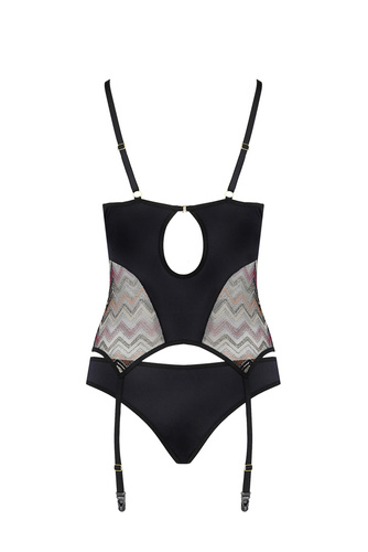 Lagerta Corset gorset damski Casmir czarny