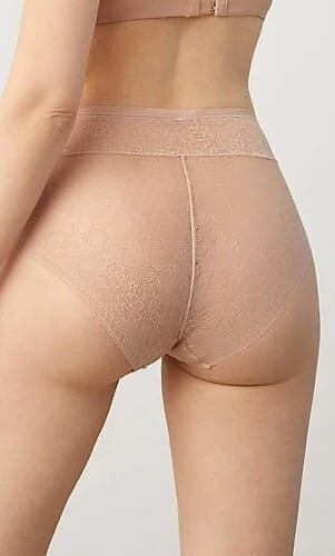 19191 Chiloți de damă cu talie înaltă Ysabel Mora - bej