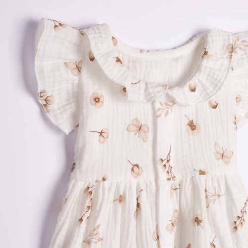 Nicol 224240 Rochie din mușlin pentru fete 100% bumbac, pentru vară