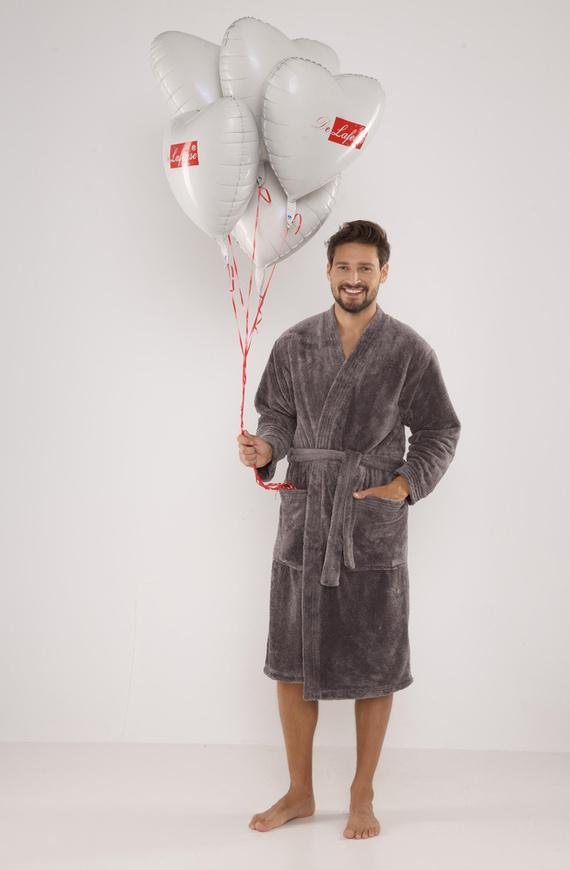 391 Hugo halat de baie pentru bărbați De lafense - gri