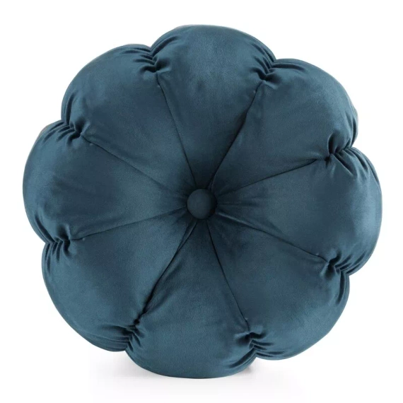 Flower 41 Perna decorativa cu flori Eurocortains albastru