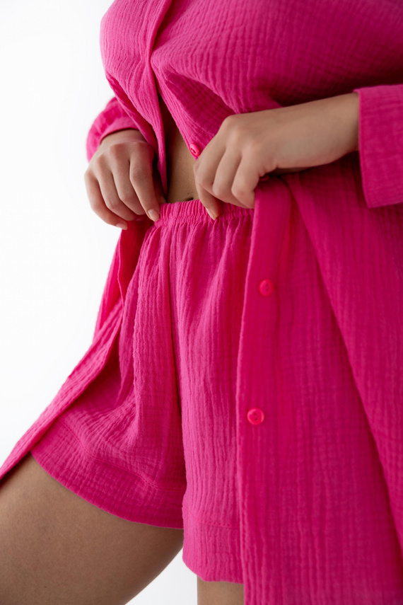 Pijamale damă magenta / Set femei Sensis - magenta